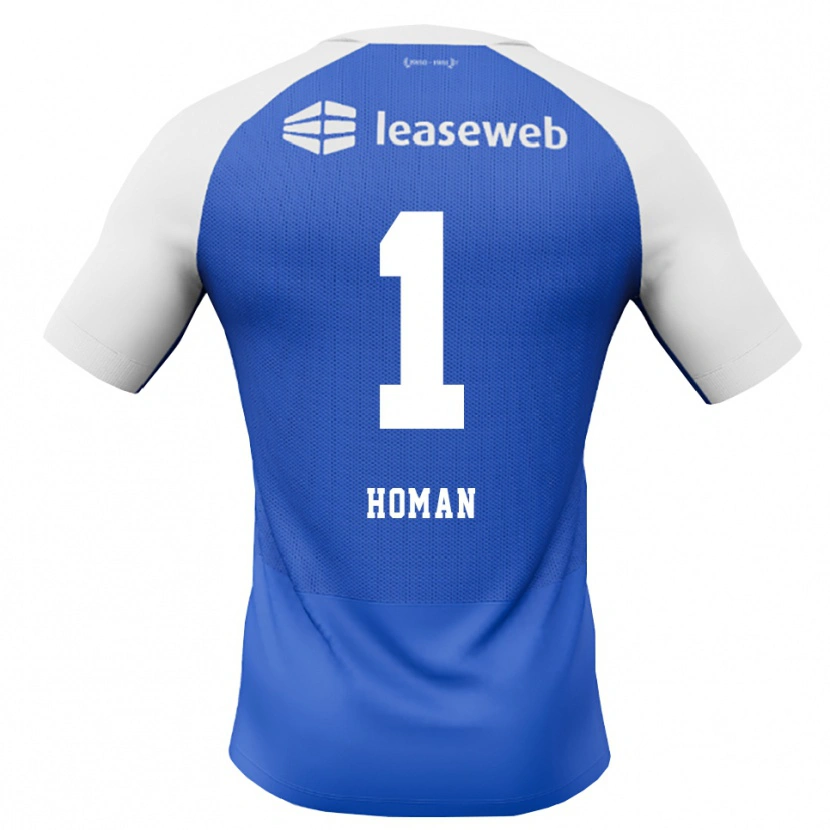 Danxen Niño Camiseta Nick Homan #1 Azuldodger Rojo Blanco 2ª Equipación 2026/27 La Camisa México