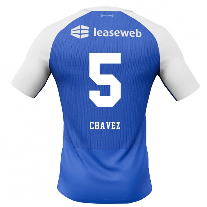 Danxen Niño Camiseta Mateo Chávez #5 Azuldodger Rojo Blanco 2ª Equipación 2026/27 La Camisa México