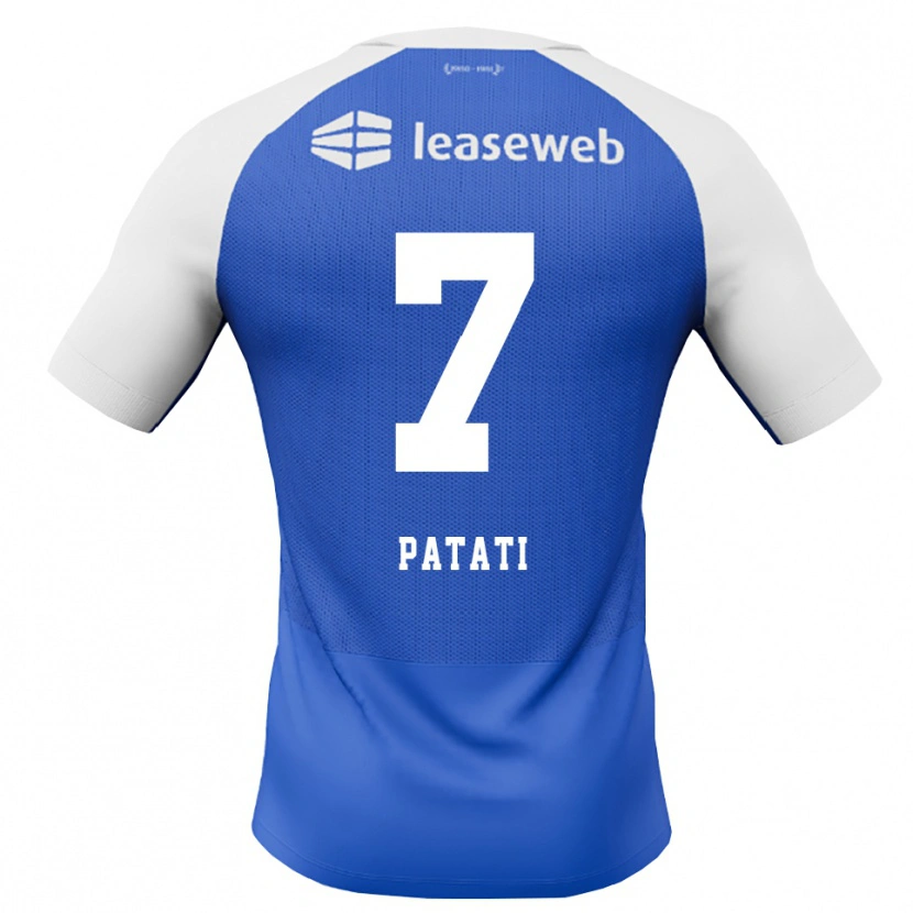 Danxen Niño Camiseta Weslley Patati #7 Azuldodger Rojo Blanco 2ª Equipación 2026/27 La Camisa México