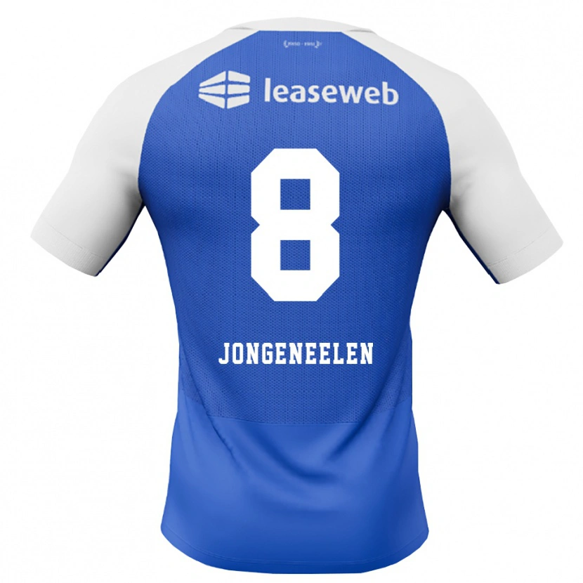 Danxen Niño Camiseta Cas Jongeneelen #8 Azuldodger Rojo Blanco 2ª Equipación 2026/27 La Camisa México