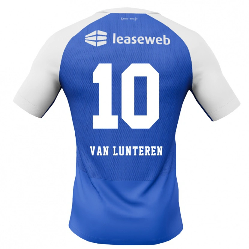 Danxen Niño Camiseta Desiree Van Lunteren #10 Azuldodger Rojo Blanco 2ª Equipación 2026/27 La Camisa México