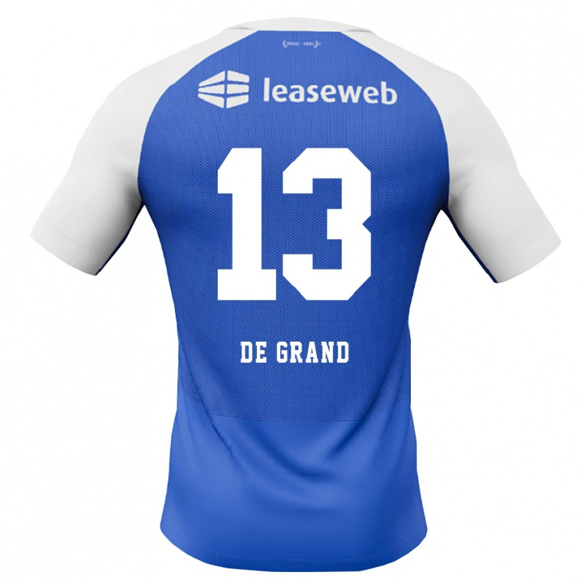 Danxen Niño Camiseta Sam De Grand #13 Azuldodger Rojo Blanco 2ª Equipación 2026/27 La Camisa México