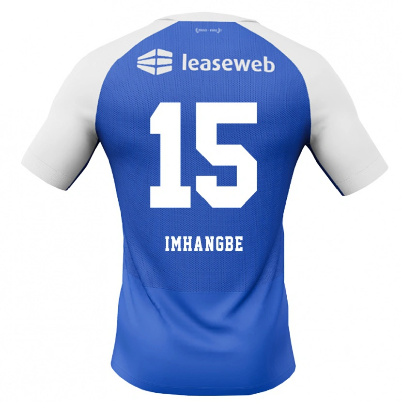 Danxen Niño Camiseta Amani Imhangbe #15 Azuldodger Rojo Blanco 2ª Equipación 2026/27 La Camisa México
