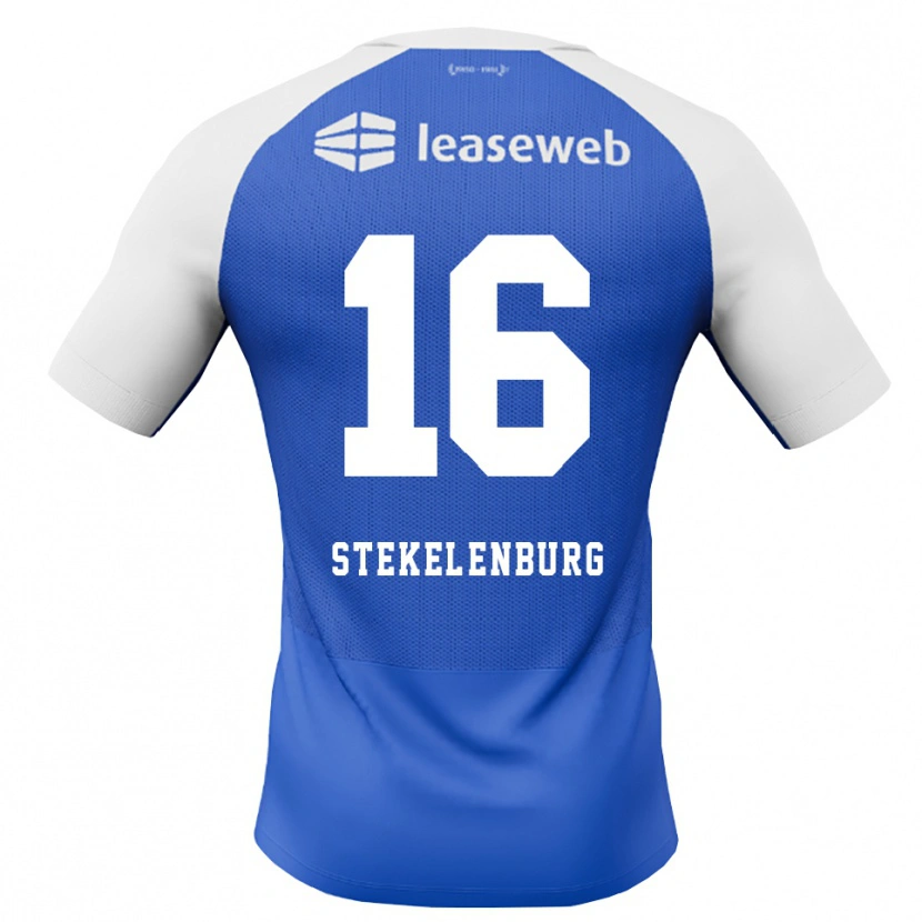Danxen Niño Camiseta Sem Stekelenburg #16 Azuldodger Rojo Blanco 2ª Equipación 2026/27 La Camisa México
