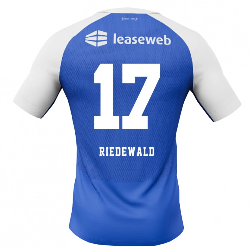Danxen Niño Camiseta Kenzo Riedewald #17 Azuldodger Rojo Blanco 2ª Equipación 2026/27 La Camisa México