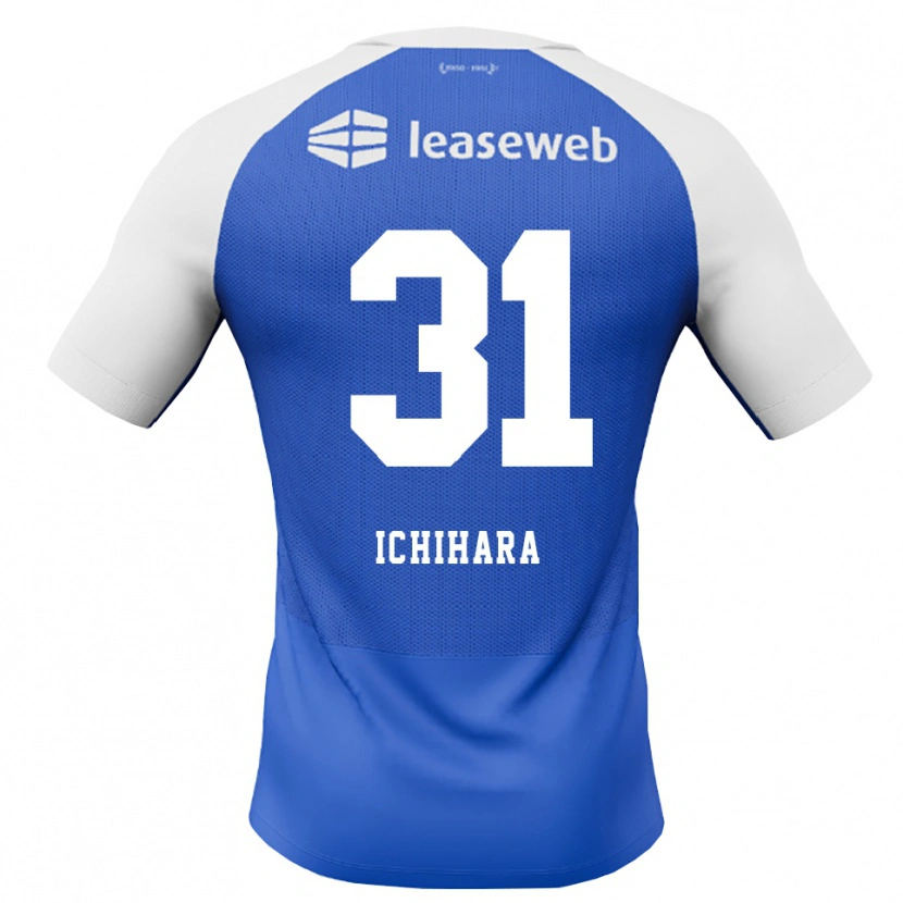 Danxen Niño Camiseta Rion Ichihara #31 Azuldodger Rojo Blanco 2ª Equipación 2026/27 La Camisa México