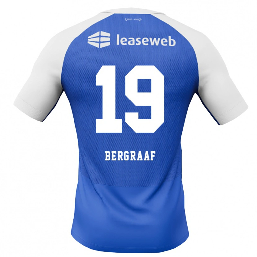 Danxen Niño Camiseta Jerolldino Bergraaf #19 Azuldodger Rojo Blanco 2ª Equipación 2026/27 La Camisa México