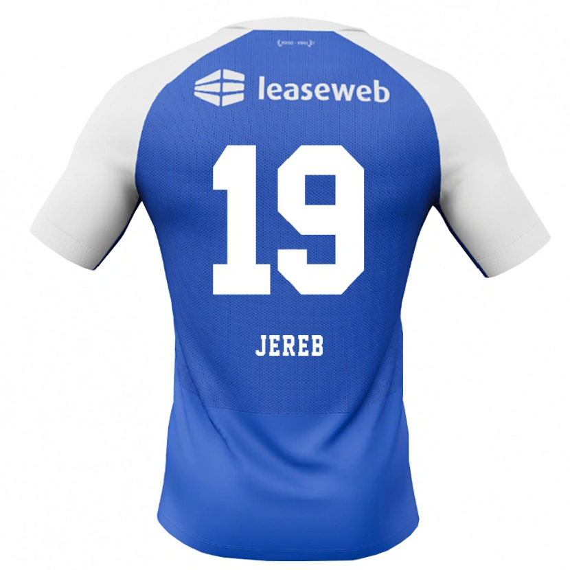 Danxen Niño Camiseta David Jereb #19 Azuldodger Rojo Blanco 2ª Equipación 2026/27 La Camisa México
