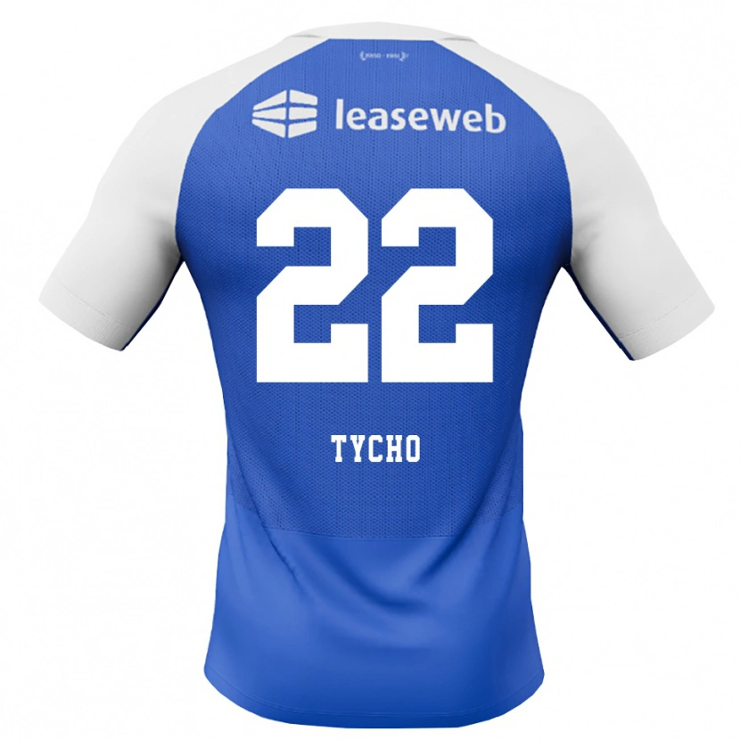 Danxen Niño Camiseta Tycho De Wit #22 Azuldodger Rojo Blanco 2ª Equipación 2026/27 La Camisa México