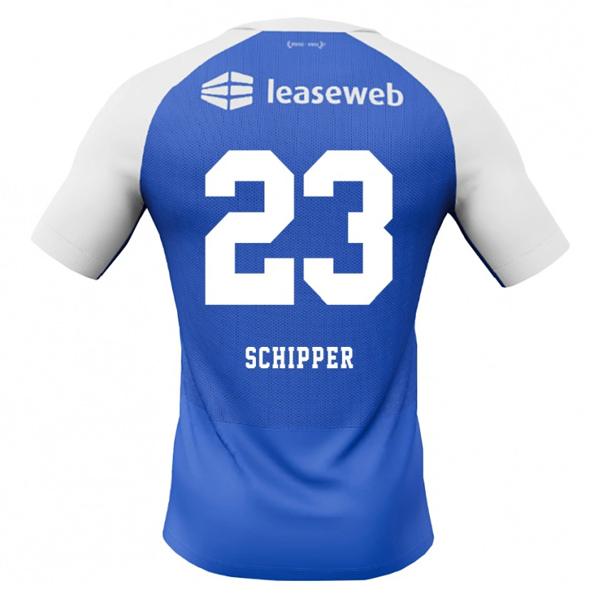 Danxen Niño Camiseta Jur Schipper #23 Azuldodger Rojo Blanco 2ª Equipación 2026/27 La Camisa México