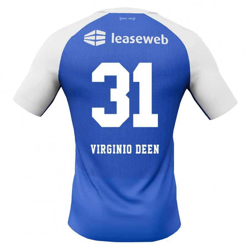 Danxen Niño Camiseta Daniël Virginio Deen #31 Azuldodger Rojo Blanco 2ª Equipación 2026/27 La Camisa México