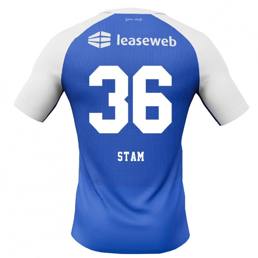 Danxen Niño Camiseta Finn Stam #36 Azuldodger Rojo Blanco 2ª Equipación 2026/27 La Camisa México