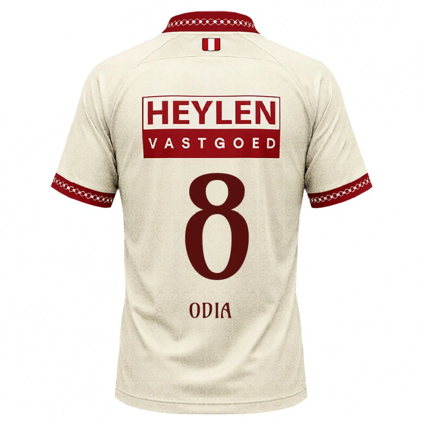 Danxen Niño Camiseta Dre Odia #8 Beige Rojo 2ª Equipación 2026/27 La Camisa México