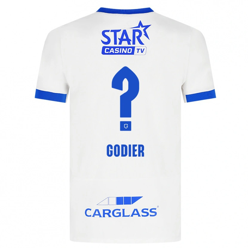 Danxen Niño Camiseta Chelsea Godier #0 Blanco Azul 2ª Equipación 2026/27 La Camisa México