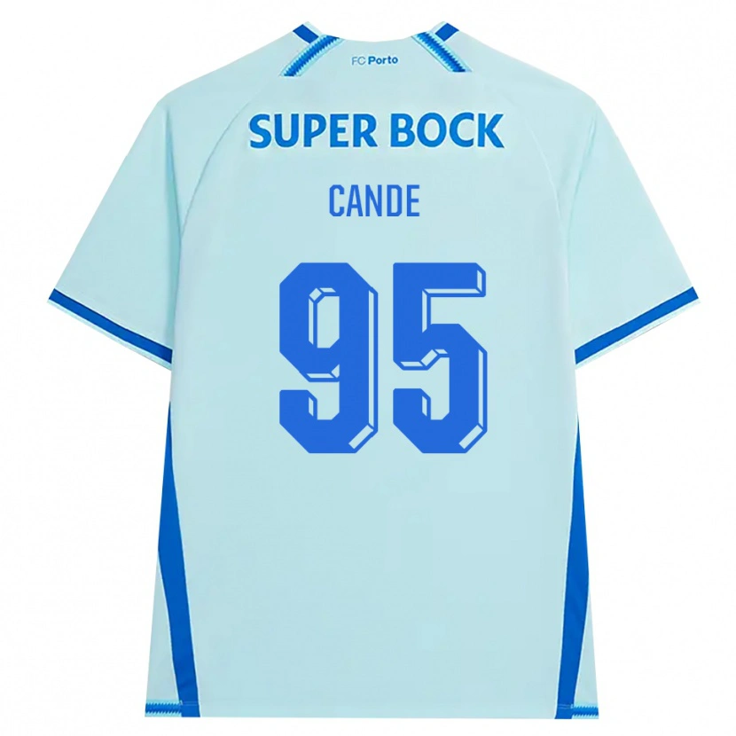 Danxen Niño Camiseta Anhá Cande #95 Cianclaro Azul Equipación Tercera 2026/27 La Camisa México