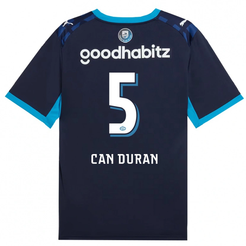 Danxen Niño Camiseta Emre Can Duran #5 Azuldodger Azulreal Equipación Tercera 2026/27 La Camisa México