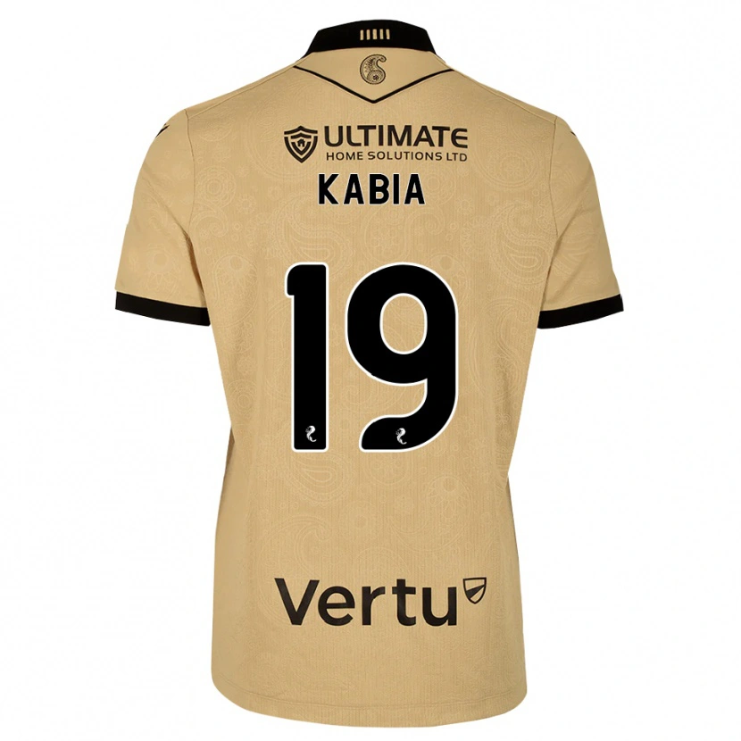 Danxen Niño Camiseta Ismeal Kabia #19 Madera De Burlón Negro 2ª Equipación 2026/27 La Camisa México