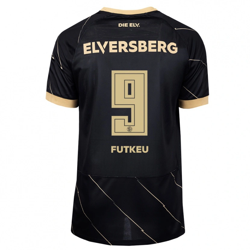 Danxen Niño Camiseta Noel Futkeu #9 Negro Marrón 2ª Equipación 2026/27 La Camisa México