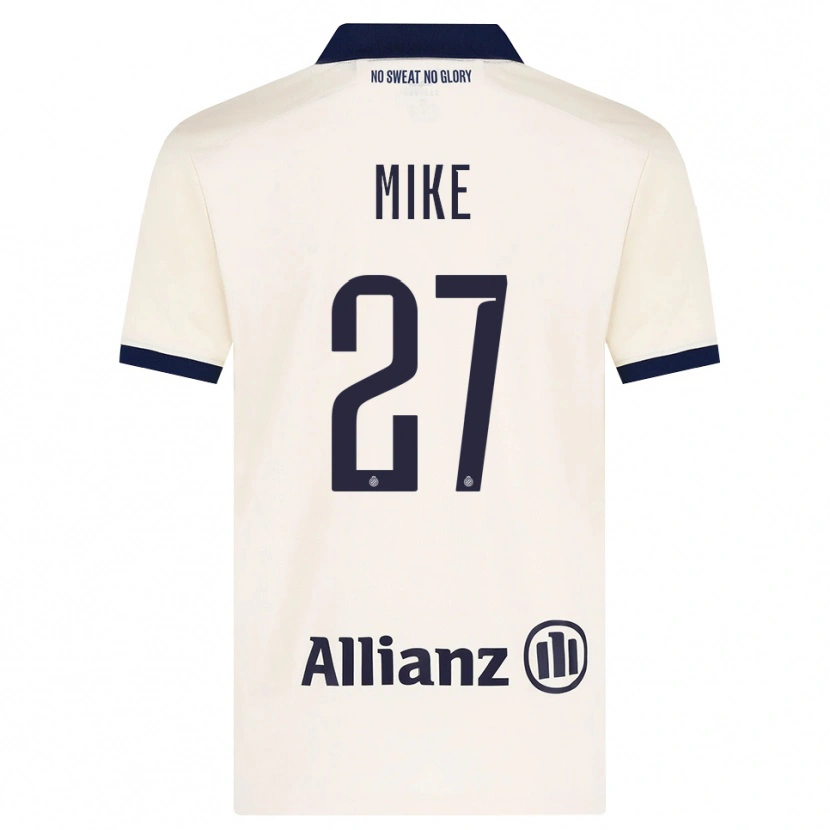 Danxen Niño Camiseta Wisdom Mike #27 Beige Negro 2ª Equipación 2026/27 La Camisa México