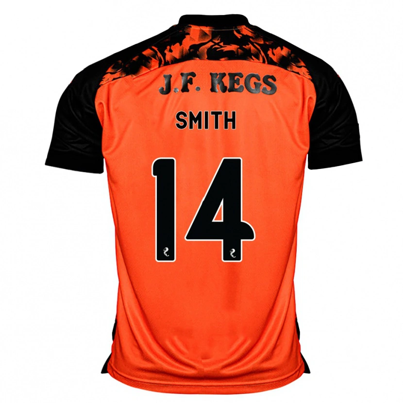 Danxen Hombre Camiseta Ellis Smith #14 Naranja Negro Blanco 1ª Equipación 2026/27 La Camisa México
