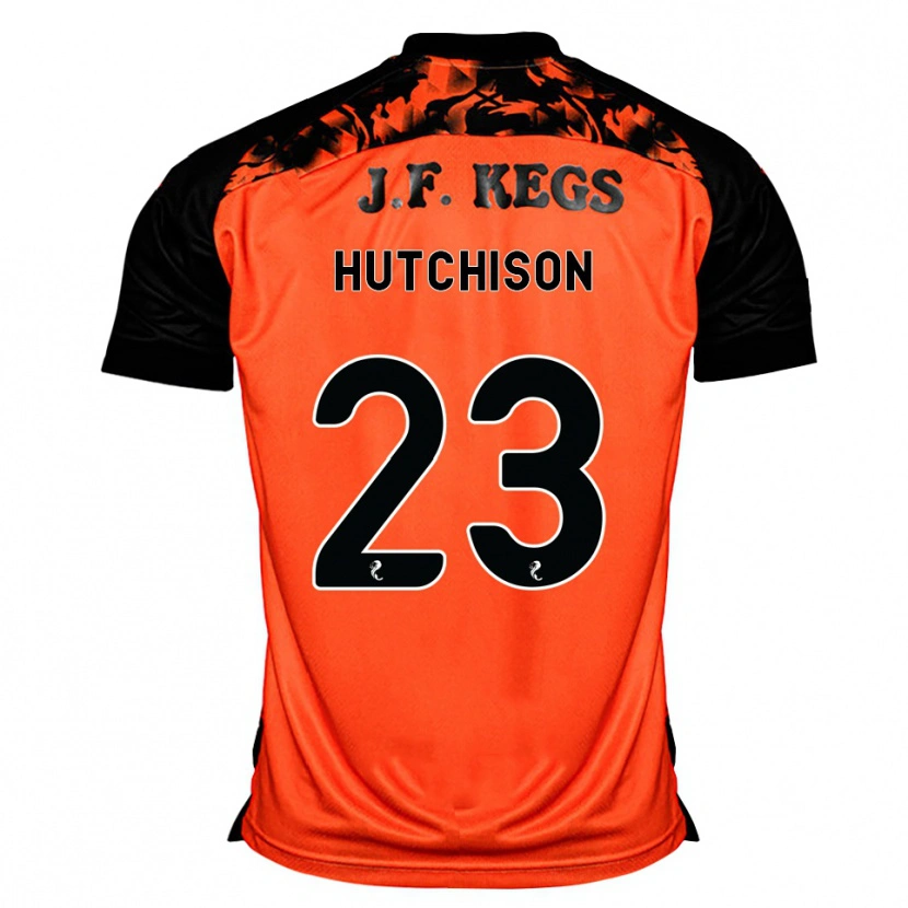 Danxen Hombre Camiseta Daisy Hutchison #23 Naranja Negro Blanco 1ª Equipación 2026/27 La Camisa México