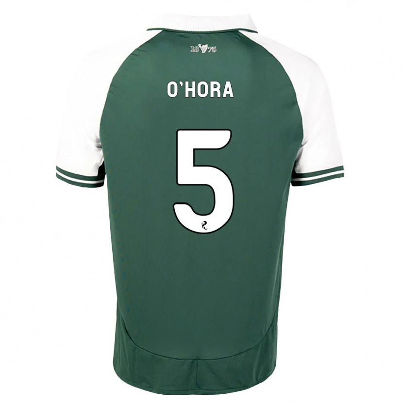 Danxen Hombre Camiseta Warren O'hora #5 Verde Marino Blanco 1ª Equipación 2026/27 La Camisa México