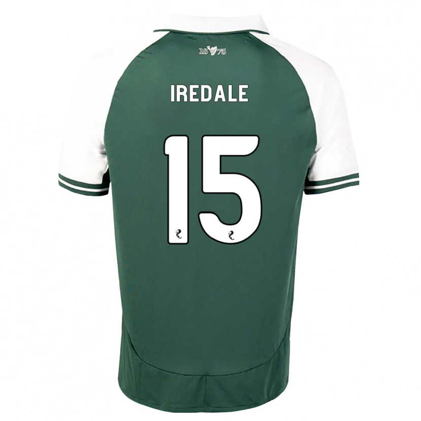 Danxen Hombre Camiseta Jack Iredale #15 Verde Marino Blanco 1ª Equipación 2026/27 La Camisa México