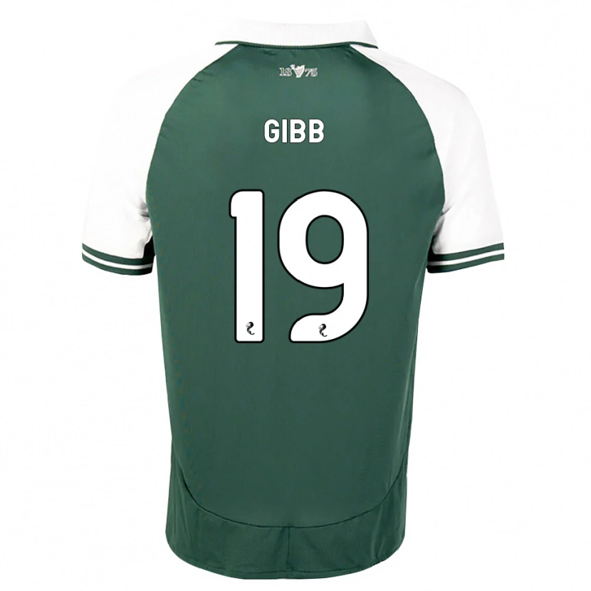 Danxen Hombre Camiseta Caley Gibb #19 Verde Marino Blanco 1ª Equipación 2026/27 La Camisa México