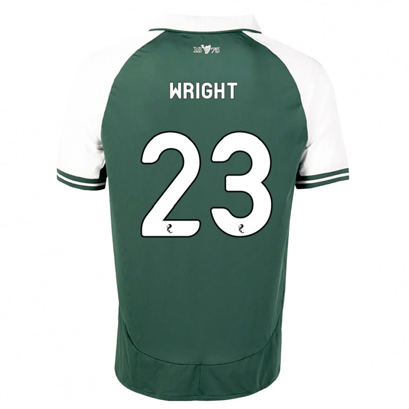 Danxen Hombre Camiseta Callum Wright #23 Verde Marino Blanco 1ª Equipación 2026/27 La Camisa México