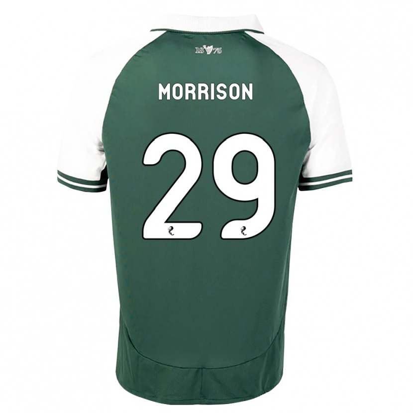 Danxen Hombre Camiseta Kirsty Morrison #29 Verde Marino Blanco 1ª Equipación 2026/27 La Camisa México