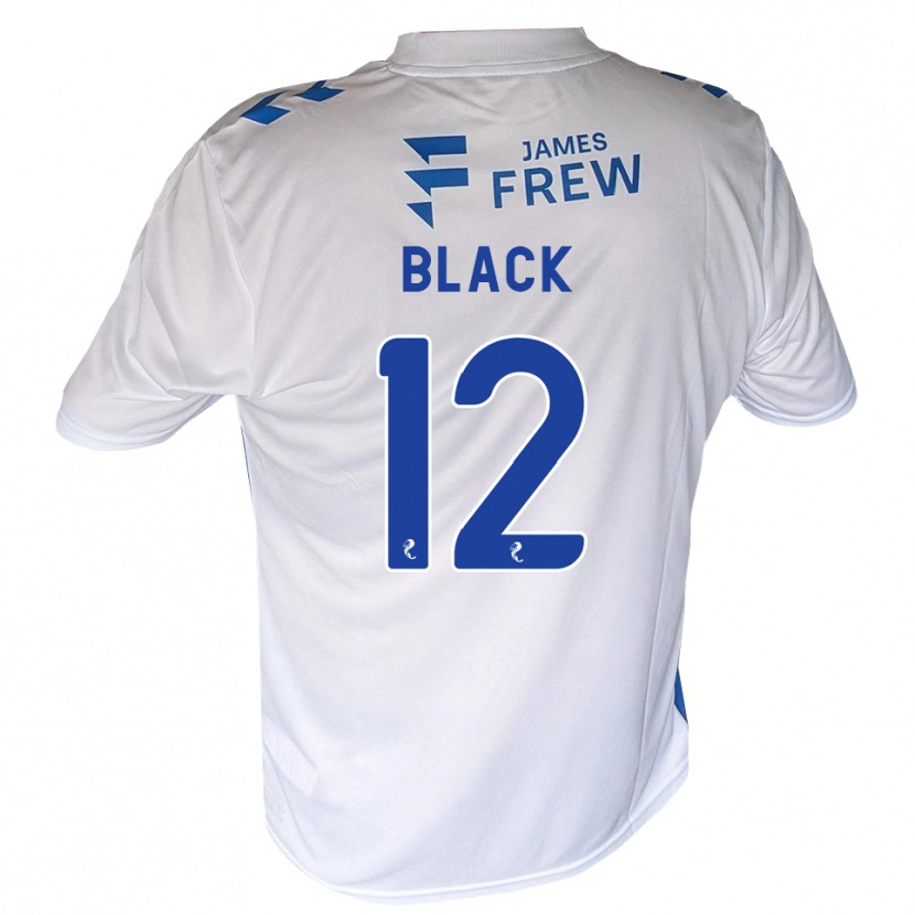 Danxen Hombre Camiseta Kai Black #12 Azul Real Blanco 1ª Equipación 2026/27 La Camisa México