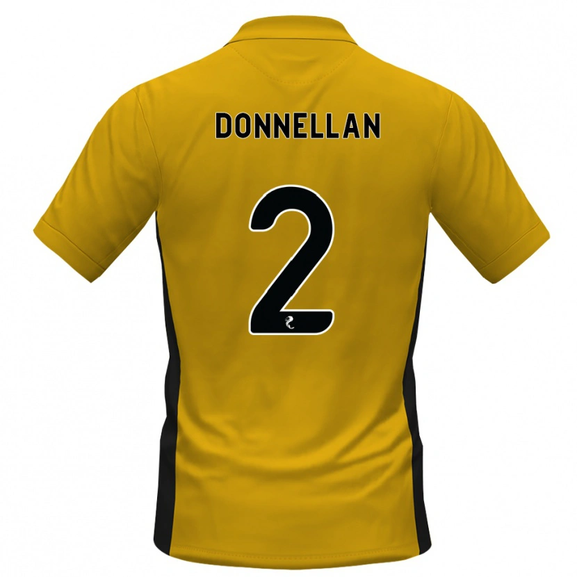 Danxen Hombre Camiseta Shaun Donnellan #2 Naranja Negro 1ª Equipación 2026/27 La Camisa México