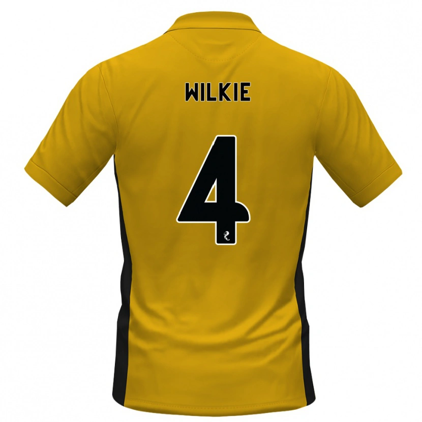 Danxen Hombre Camiseta Jack Wilkie #4 Naranja Negro 1ª Equipación 2026/27 La Camisa México
