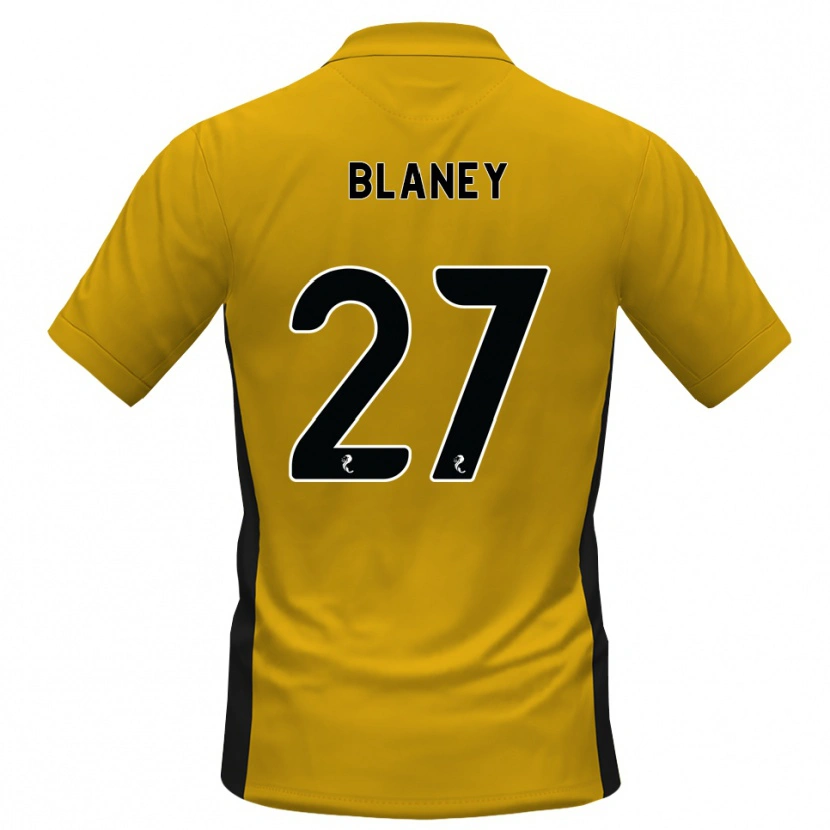 Danxen Hombre Camiseta Shane Blaney #27 Naranja Negro 1ª Equipación 2026/27 La Camisa México