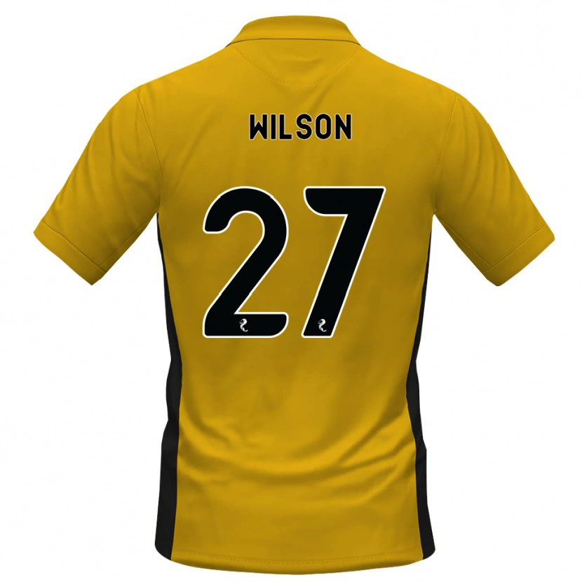 Danxen Hombre Camiseta Danny Wilson #27 Naranja Negro 1ª Equipación 2026/27 La Camisa México