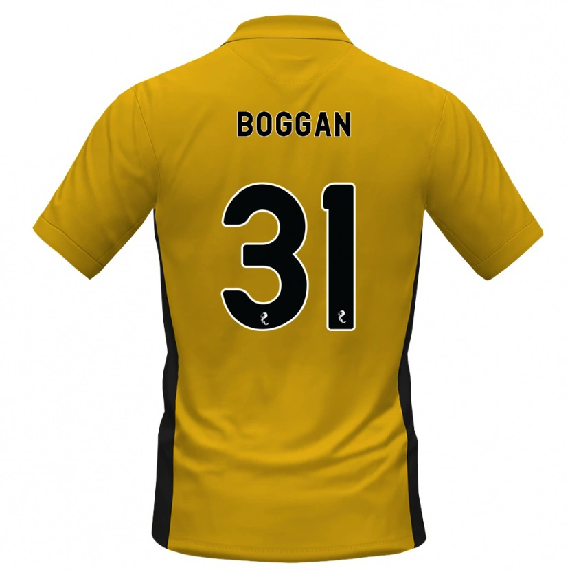 Danxen Hombre Camiseta Joe Boggan #31 Naranja Negro 1ª Equipación 2026/27 La Camisa México