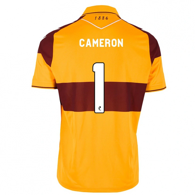 Danxen Hombre Camiseta Rebecca Cameron #1 Granate Naranja 1ª Equipación 2026/27 La Camisa México