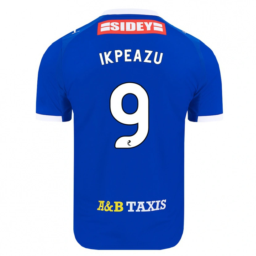 Danxen Hombre Camiseta Uche Ikpeazu #9 Azul Rojo Amarillo 1ª Equipación 2026/27 La Camisa México