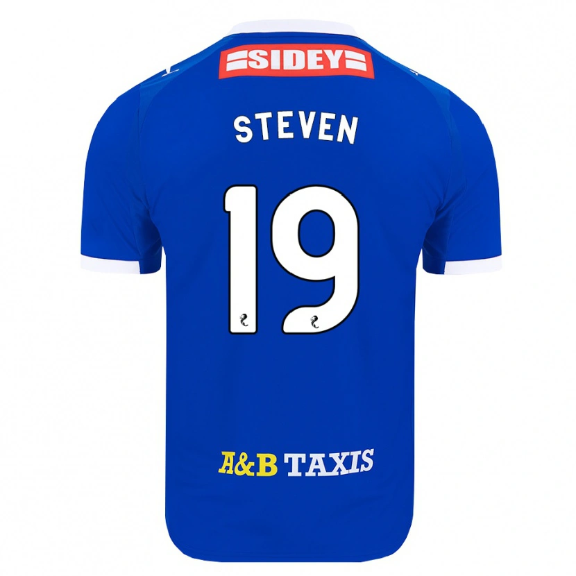 Danxen Hombre Camiseta Taylor Steven #19 Azul Rojo Amarillo 1ª Equipación 2026/27 La Camisa México