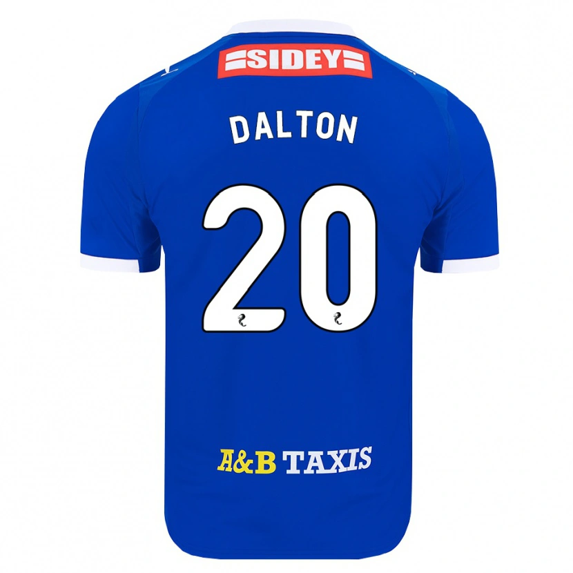 Danxen Hombre Camiseta Sean Dalton #20 Azul Rojo Amarillo 1ª Equipación 2026/27 La Camisa México