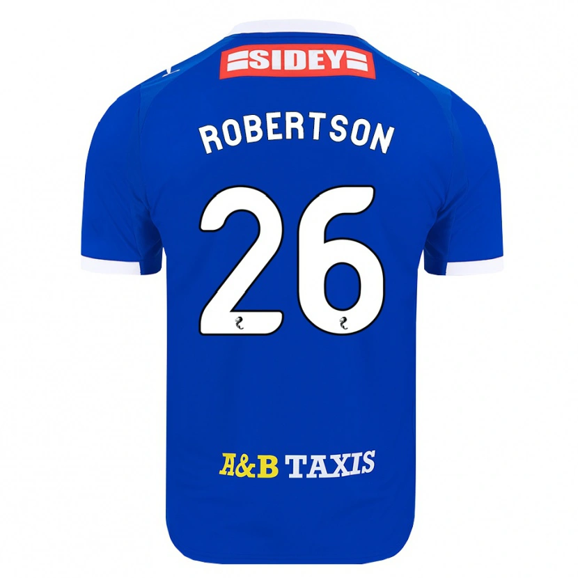 Danxen Hombre Camiseta Rebecca Robertson #26 Azul Rojo Amarillo 1ª Equipación 2026/27 La Camisa México