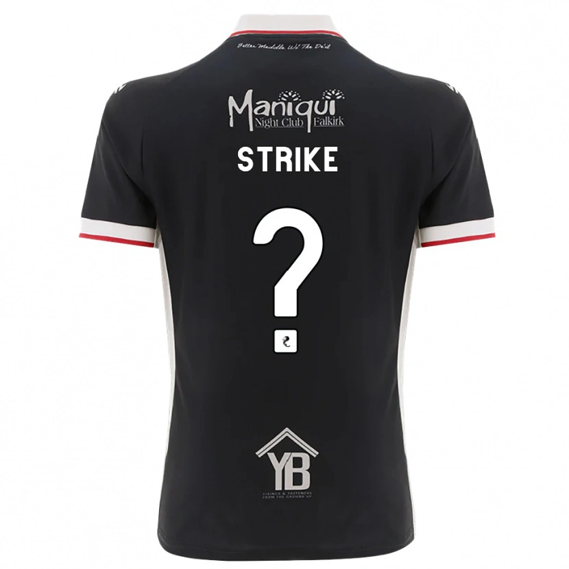 Danxen Hombre Camiseta Ally Strike #0 Negro Blanco Rojo 1ª Equipación 2026/27 La Camisa México