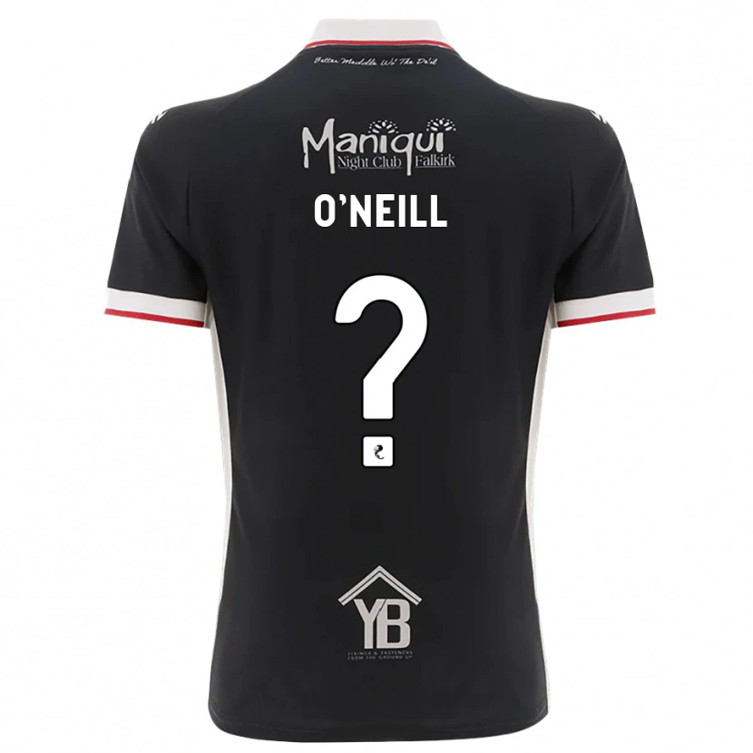 Danxen Hombre Camiseta Robyn O'neill #0 Negro Blanco Rojo 1ª Equipación 2026/27 La Camisa México
