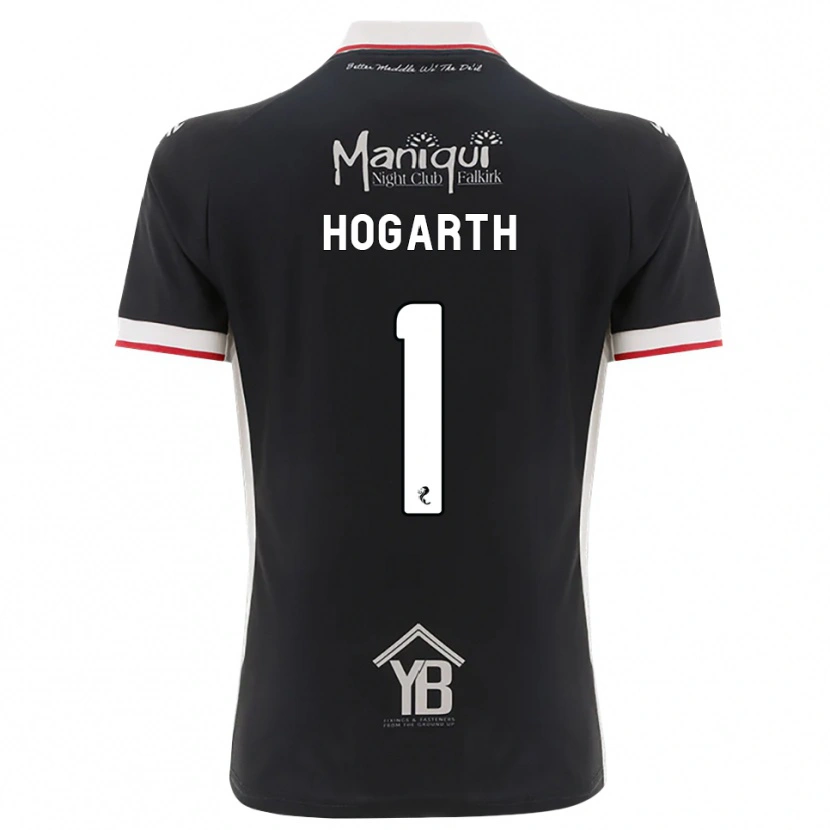Danxen Hombre Camiseta Nicky Hogarth #1 Negro Blanco Rojo 1ª Equipación 2026/27 La Camisa México
