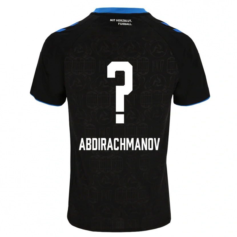 Danxen Hombre Camiseta Islom Abdirachmanov #0 Negro Blanco Rojo 1ª Equipación 2026/27 La Camisa México