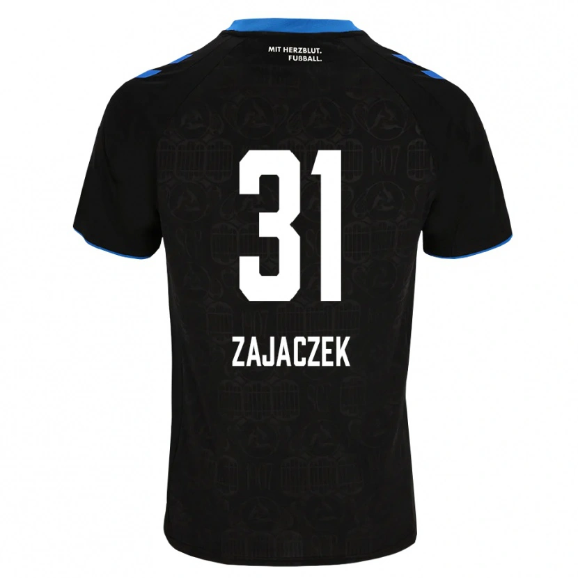 Danxen Hombre Camiseta Arne Zajaczek #31 Negro Blanco Rojo 1ª Equipación 2026/27 La Camisa México