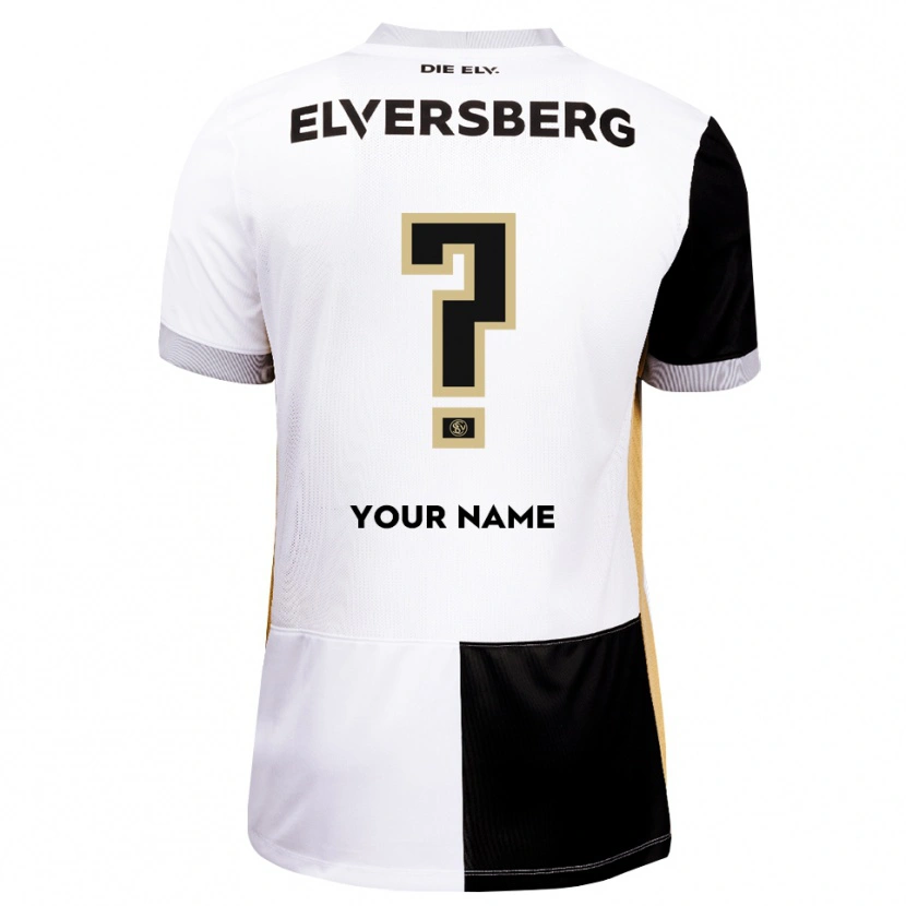 Danxen Hombre Camiseta Su Nombre #0 Negro Blanco Marrón 1ª Equipación 2026/27 La Camisa México