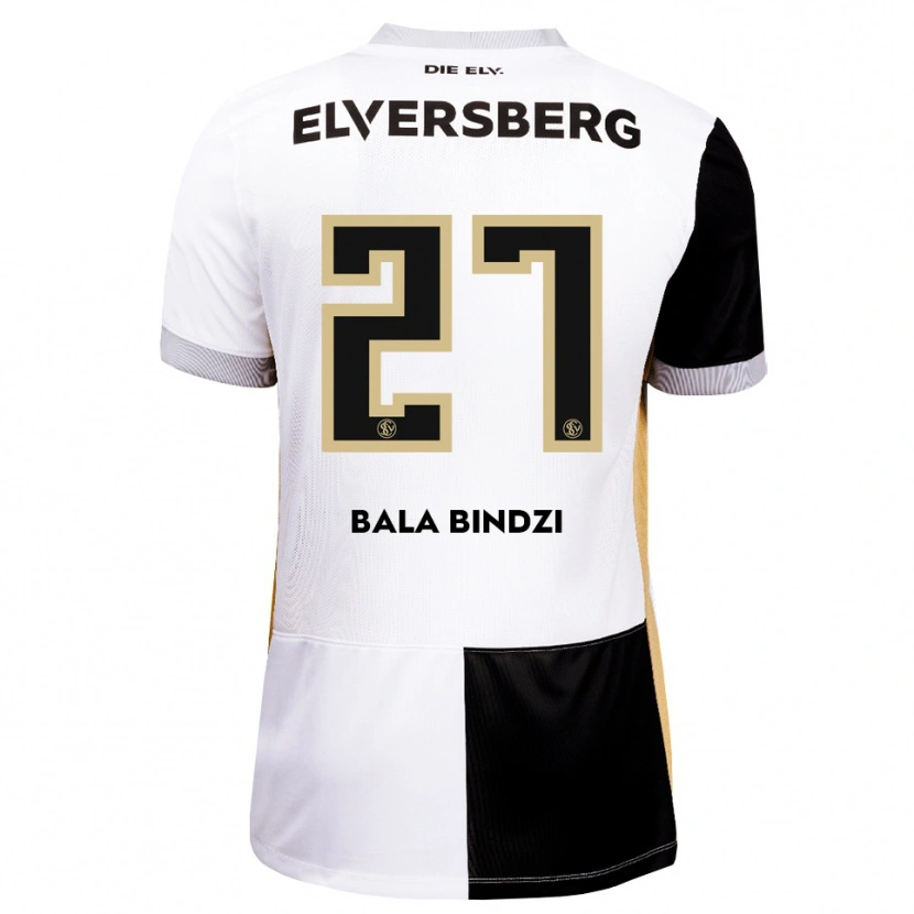Danxen Hombre Camiseta Corneille Bala Bindzi #27 Negro Blanco Marrón 1ª Equipación 2026/27 La Camisa México