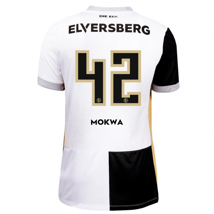 Danxen Hombre Camiseta David Mokwa #42 Negro Blanco Marrón 1ª Equipación 2026/27 La Camisa México