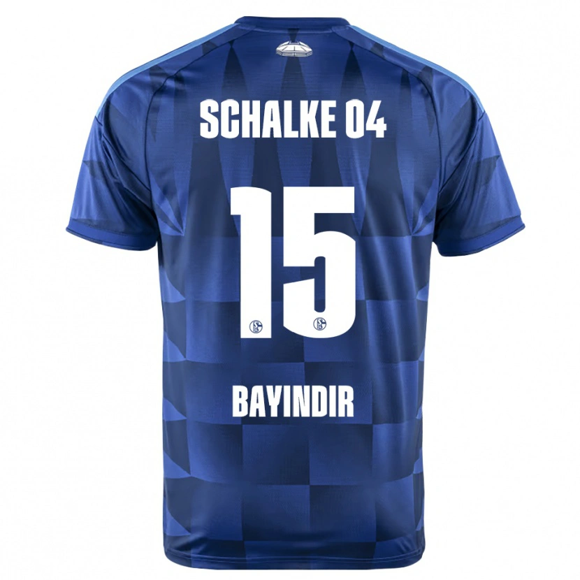 Danxen Hombre Camiseta Aris Bayindir #15 Azul Oscuro Amarillo Blanco 1ª Equipación 2026/27 La Camisa México